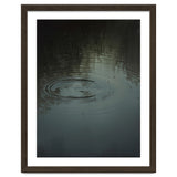Moody Rain Puddle Ripples Oil Painting thumbnail