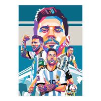 Lionel Messi art (Print Only)