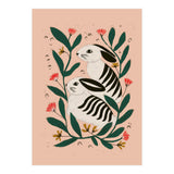 Hares Among Flowers (Print Only) thumbnail