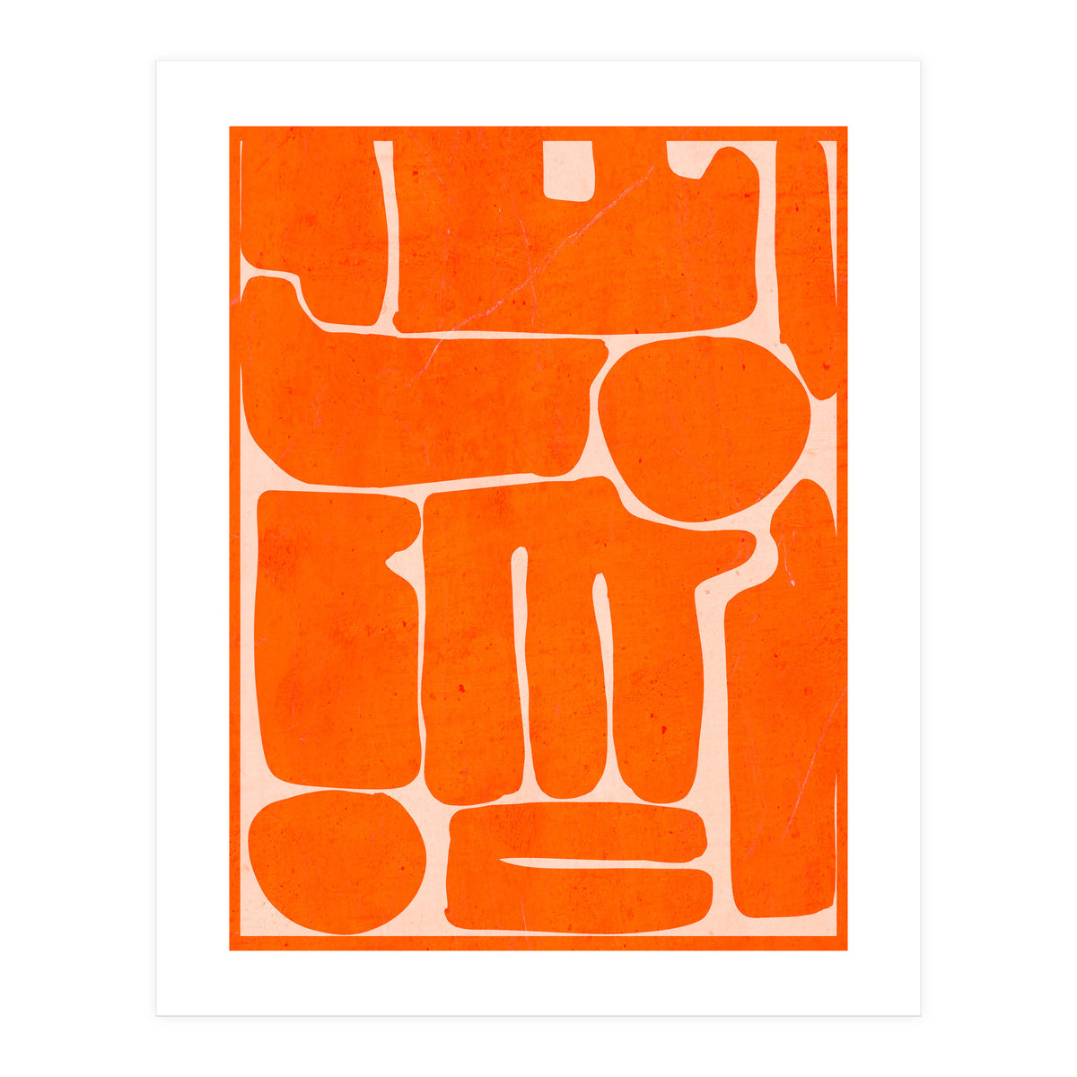 Modern Abstract Minimal Shapes 162  (Print Only)