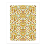 Ochre Marbled Tiles (Print Only) thumbnail