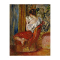 La liseuse-reading woman, around 1900. Oil on canvas, 56 x 46 cm. (Print Only)