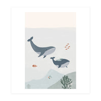 Two Whales (Print Only)