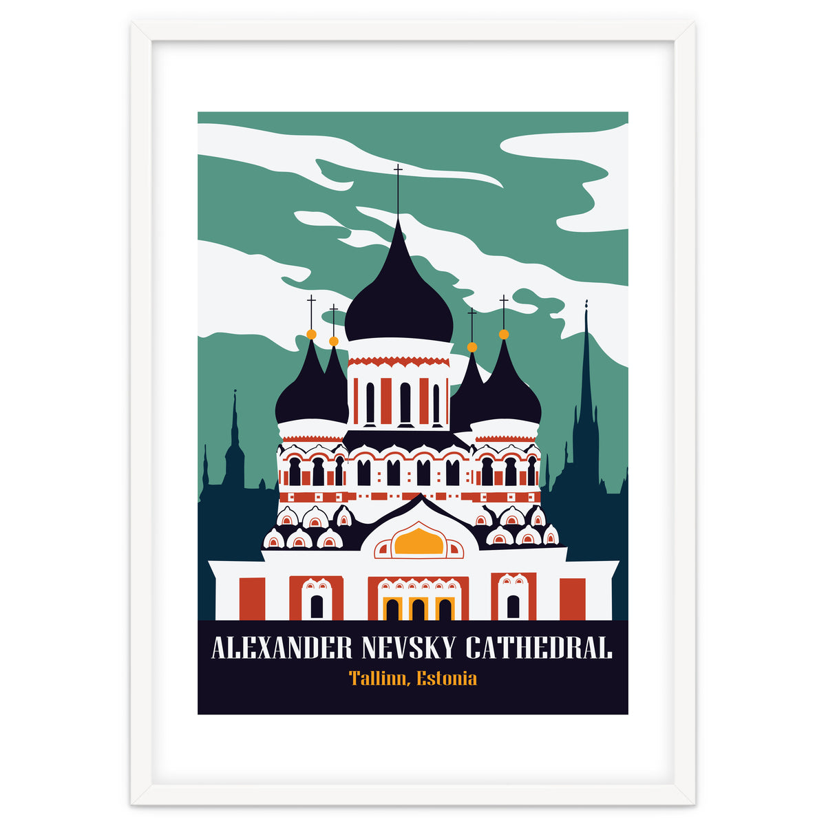 Alexander Nevsky Cathedral, Talinn, Estonia