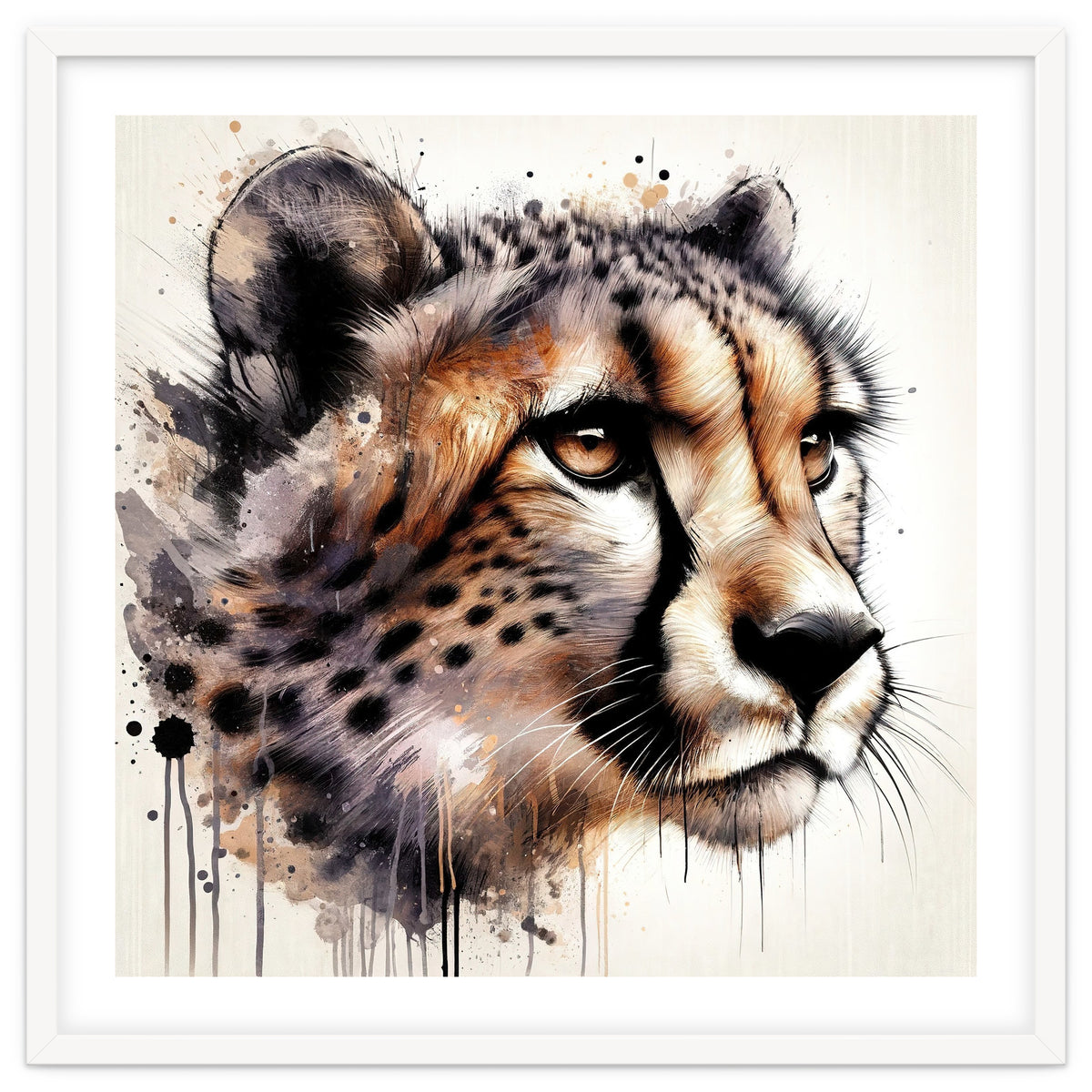Watercolor Cheetah