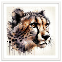 Watercolor Cheetah
