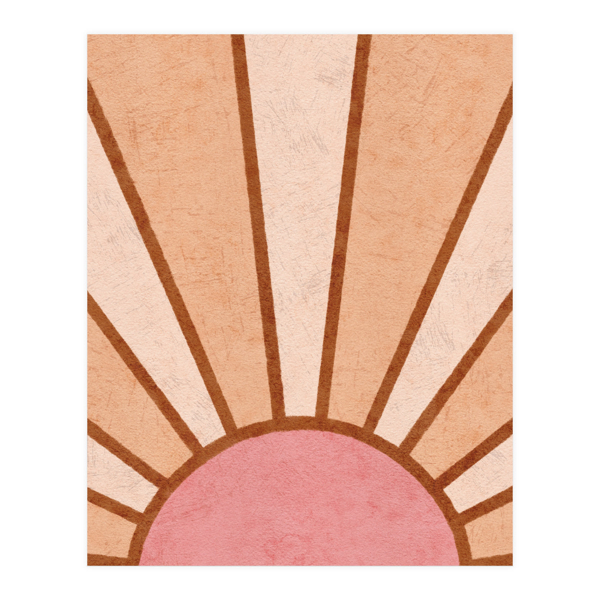 Retro Sunrise (Print Only)