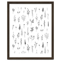 Wildflowers Minimalist Pattern