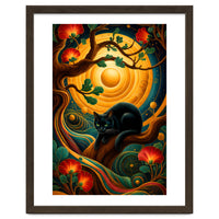 Black Cat Retro Contemporer