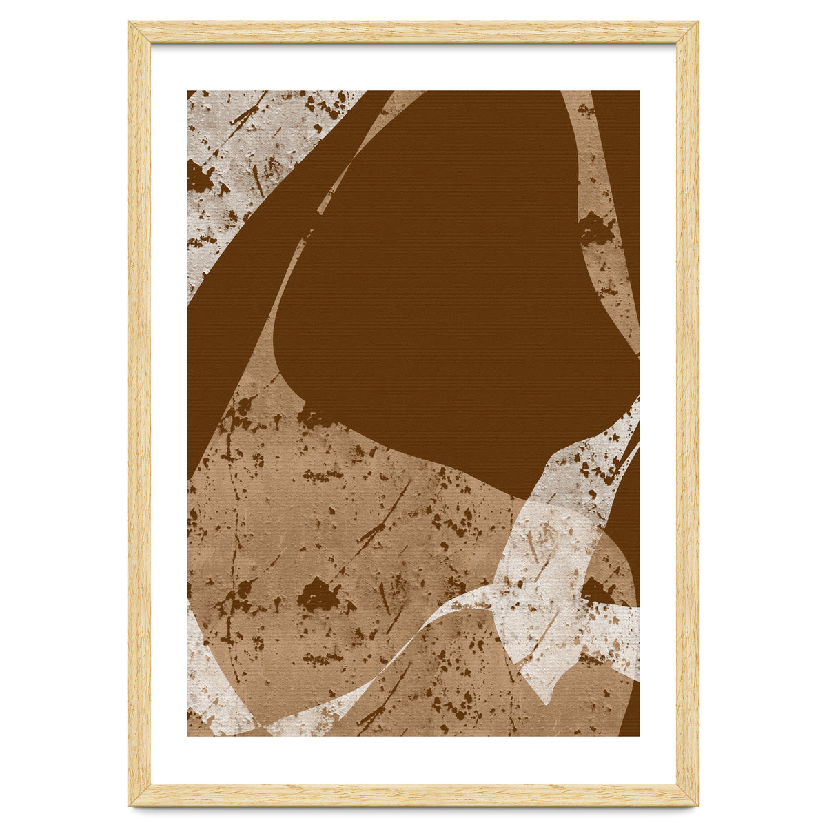 Brown Abstract Minimalist
