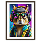A Chipmunk In Headphones And Glasses thumbnail
