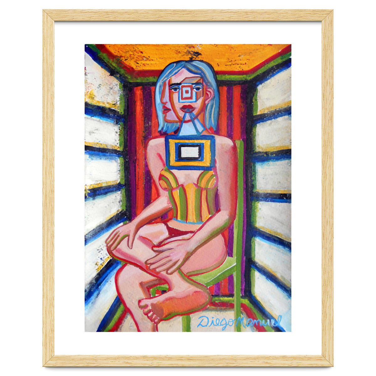 Mujer En La Silla 12