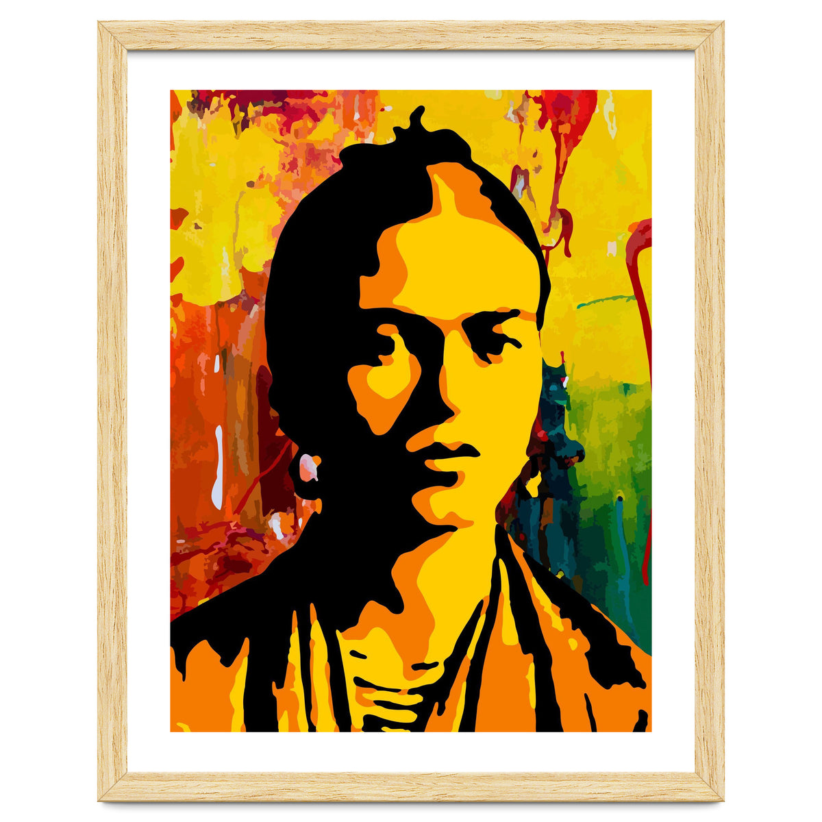 Frida Kahlo Abstract 2