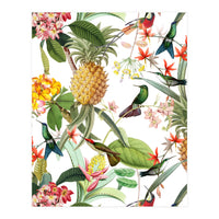 Hummingbirds in tropical Jungle (Print Only)