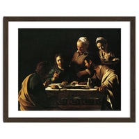 Caravaggio / 'Supper at Emmaus', 1606, Oil on canvas, 141 x 175 cm. JESUS. CRISTO RESUCITADO.