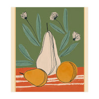 Abstract Pear Still Life (Print Only)