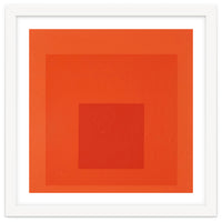 JOSEF ALBERS - HOMAGE TO THE SQUARE RED
