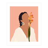 Fervor, Depth Of Feeling, Love Affection Lust Crush, Bohemian Woman Longing Pastel (Print Only) thumbnail