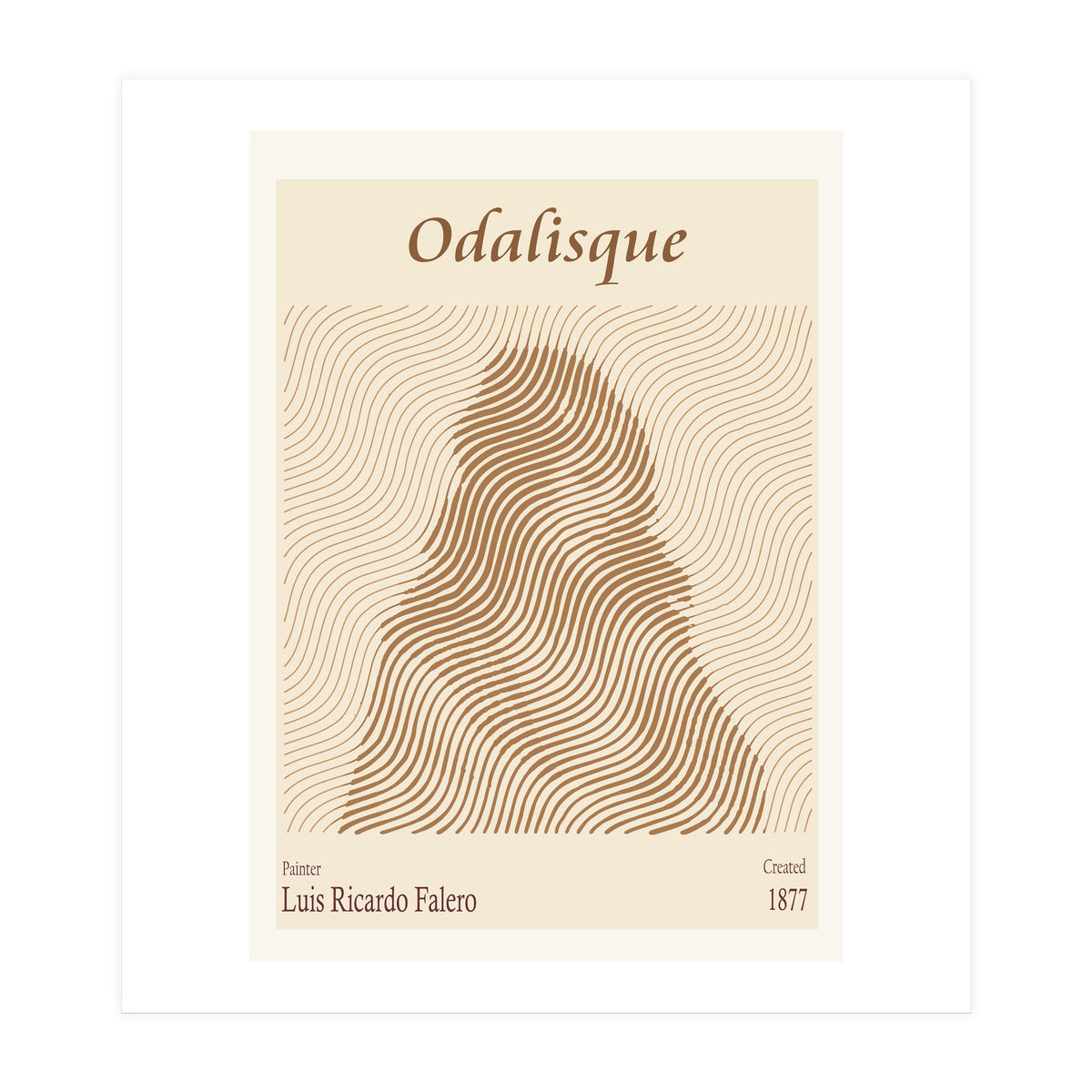 Odalisque (1877) – Luis Ricardo Falero (spanish, 1851 – 1896) (Print Only)