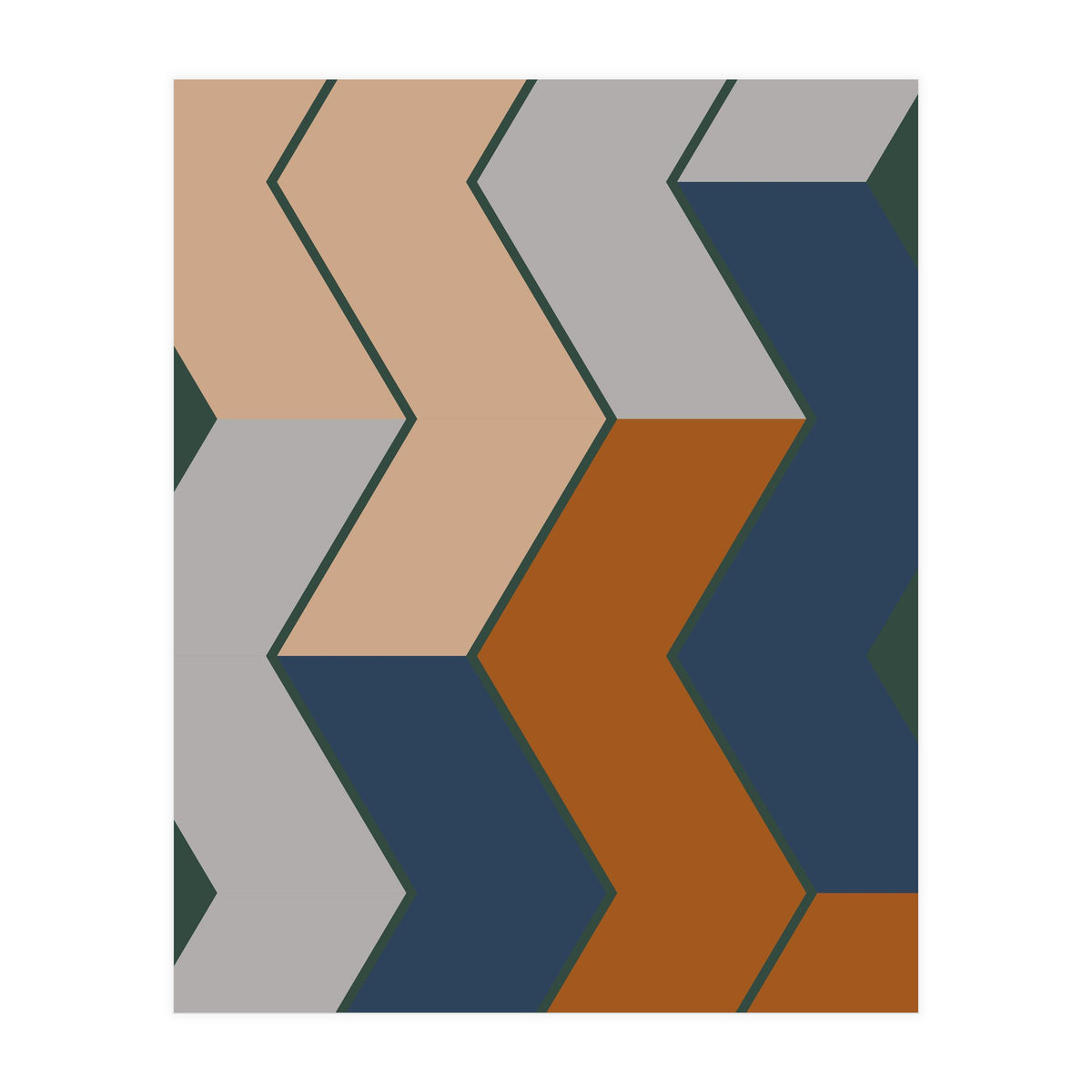 Modern Fall Winter  (Print Only)