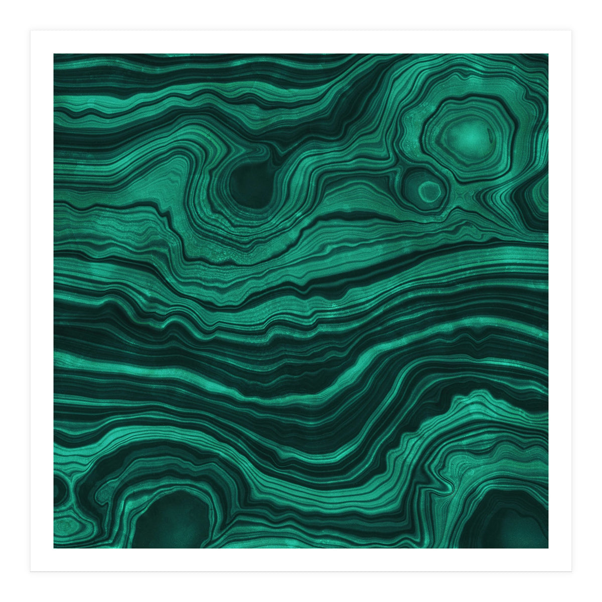Malachite Texture 01 (Print Only)