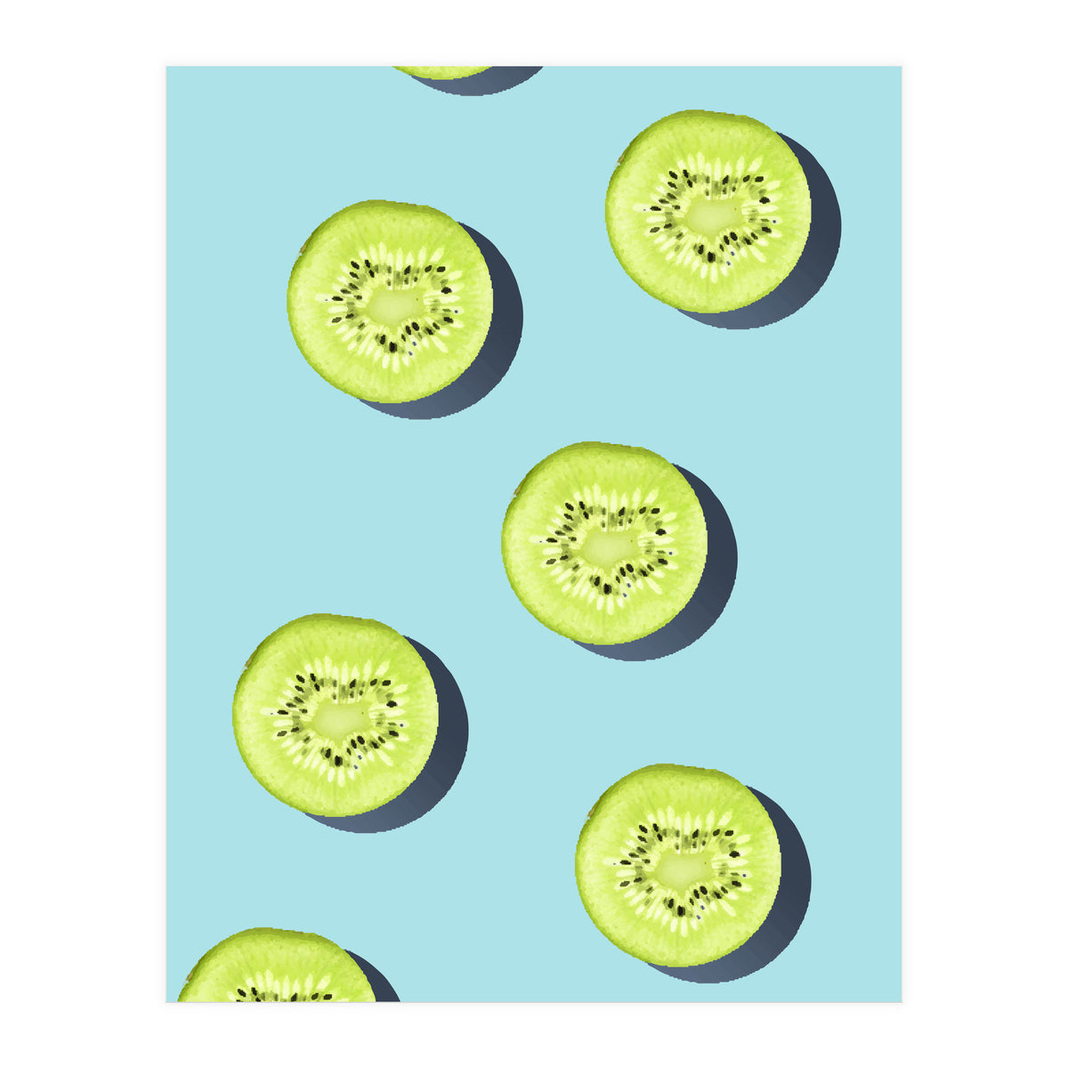 Kiwi Pattern (Print Only)