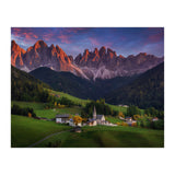 Santa Maddalena at sunset (Print Only) thumbnail