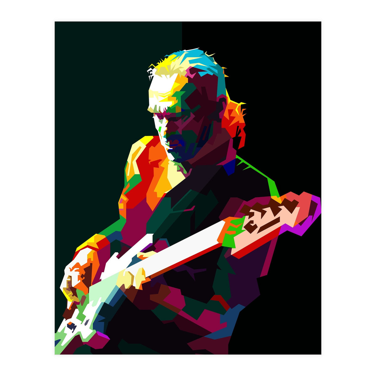 Billy Sheehan Pop Art WPAP (Print Only)