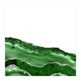 Green & Silver Agate Texture 06 (Print Only) thumbnail