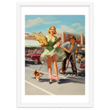 Funny Pin Up Shopping Girl thumbnail