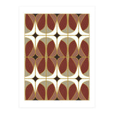 Umber Nouveau Tiles (Print Only) thumbnail