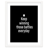 Keep winning those battles everyday thumbnail