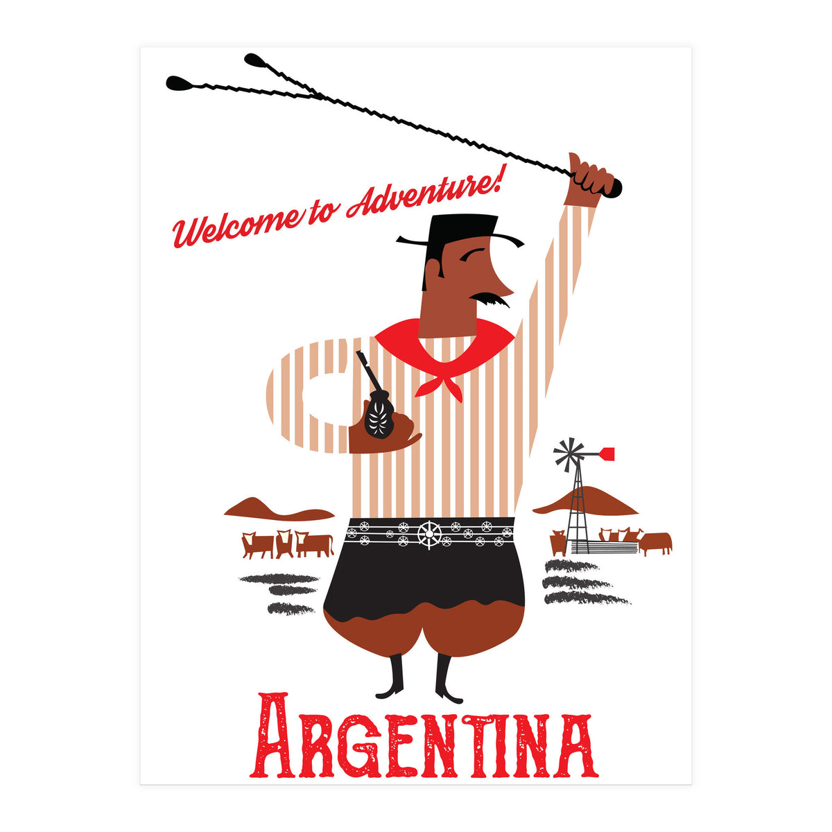 Argentina, Gauchos (Print Only)