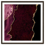 Burgundy & Gold Agate Texture 15 thumbnail