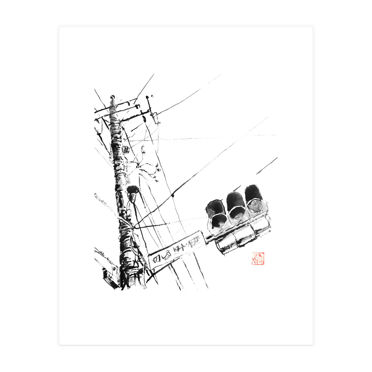 Tokyo Wires (Print Only)