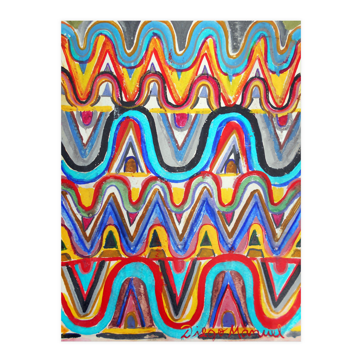 Abstracto Pop 2024 12 (Print Only)