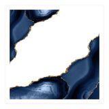 Navy & Gold Agate Texture 30 (Print Only) thumbnail