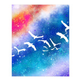 Spread Your Wings, Birds Freedom Fly Painting (Print Only) thumbnail