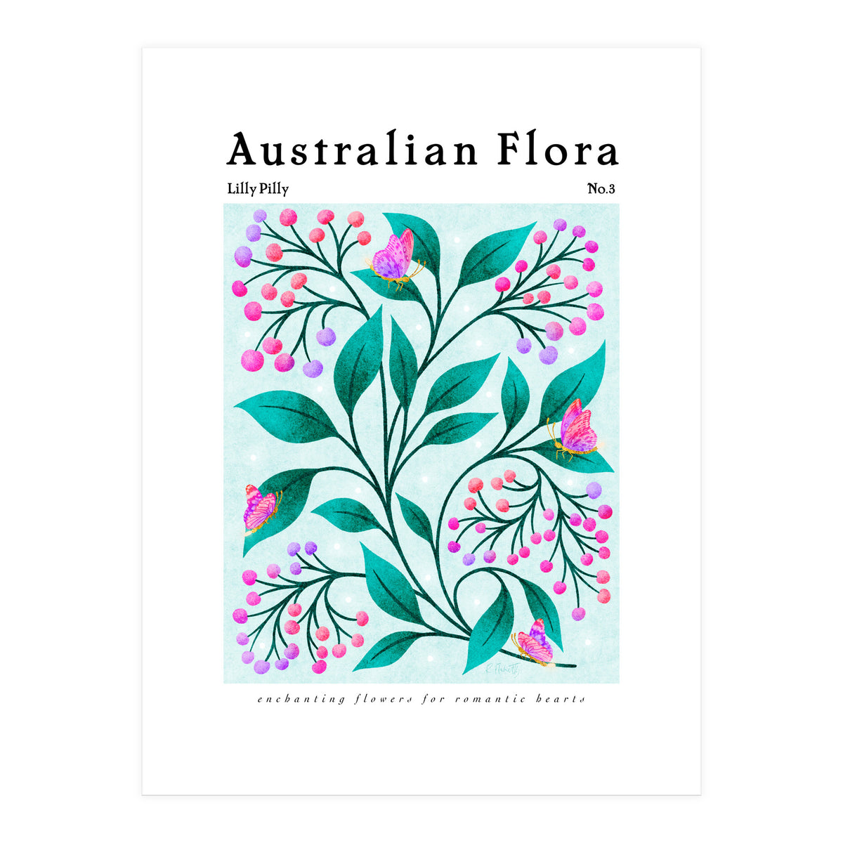 Australian Flora: Lilly Pilly (Print Only)