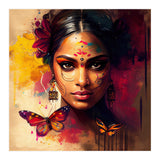 Golden Butterfly Hindu Portrait (Print Only) thumbnail