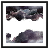 Black & Silver Glitter Agate Texture 07 thumbnail