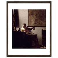 'The Lute Player', 1663-1664, Oil on canvas, 51,4 x 45,7 cm.