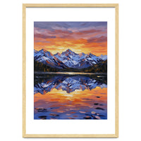 Alpenglow Reflections