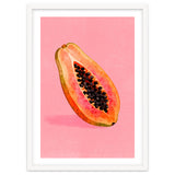 Papaya fruit illustration thumbnail