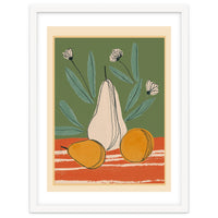 Abstract Pear Still Life