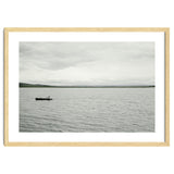 A boy pedaling the Board on the Lake - Iceland thumbnail