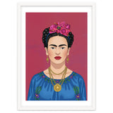 Frida Kahlo Portrait Illustration thumbnail