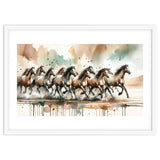 Running Horses Panorama thumbnail