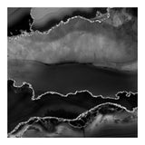Black & Silver Agate Texture 02  (Print Only) thumbnail
