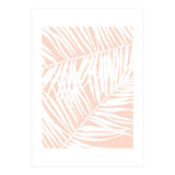 Pink Palms  (Print Only) thumbnail